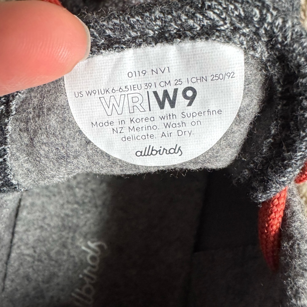 Allbirds Wool Runners Limited Edition Birthday Shoe SF Gray - Picture 6 of 9